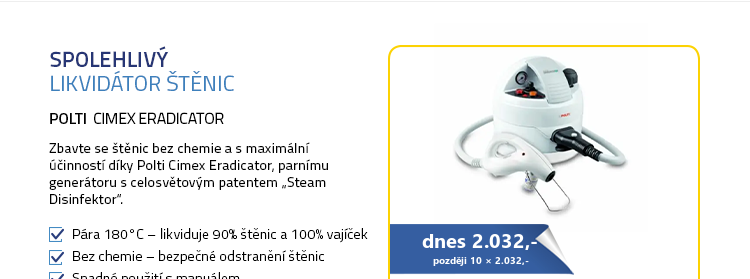 Polti CIMEX ERADICATOR