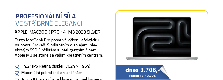 Apple MacBook Pro 14" M3 2023 Silver