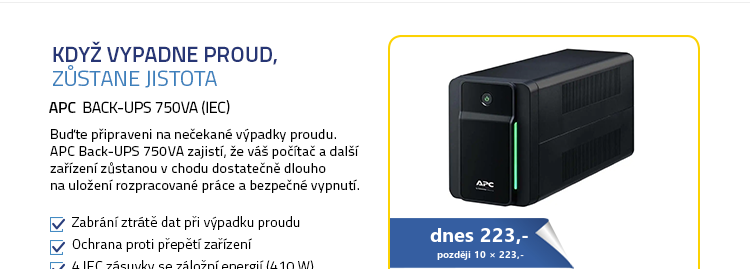 APC Back-UPS 750VA (IEC)