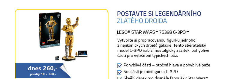 LEGO® Star Wars™ 75398 C-3PO™