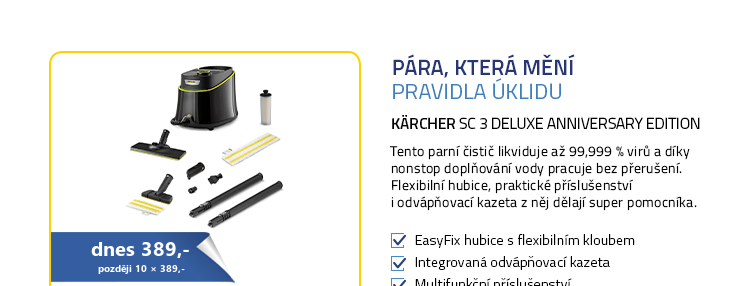 Kärcher SC 3 Deluxe Anniversary Edition