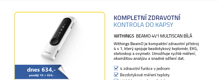 Withings BeamO 4v1 MultiScan bílá