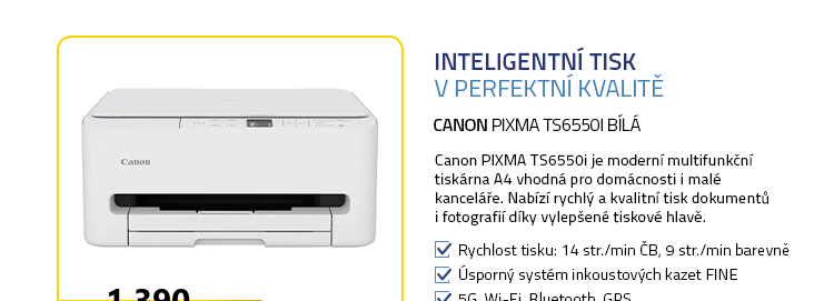 Canon PIXMA TS6550i bílá