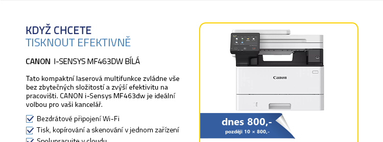 Canon i-Sensys MF463dw bílá