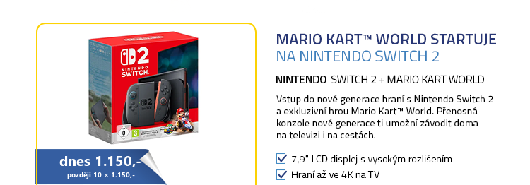 Nintendo Switch 2 + Mario Kart World