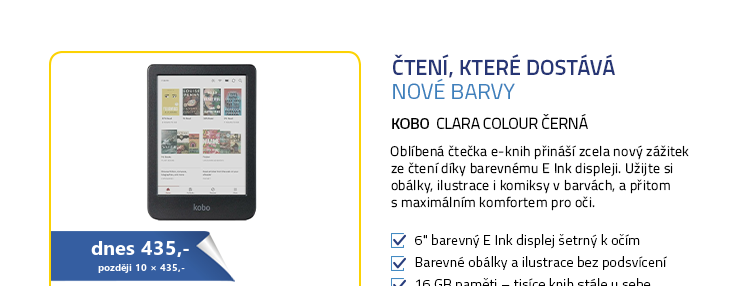 Kobo Clara Colour černá