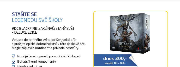 ADC Blackfire Zaklínač: Starý svět - Deluxe edice