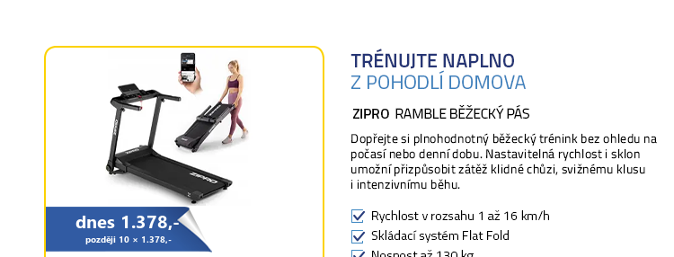 ZIPRO Ramble Běžecký pás