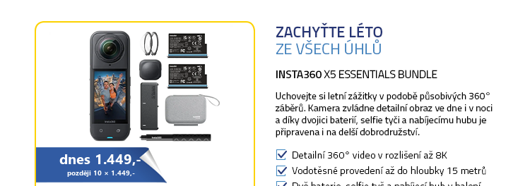 Insta360 X5 Essentials Bundle