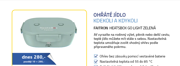 Faitron HeatsBox GO Light zelená