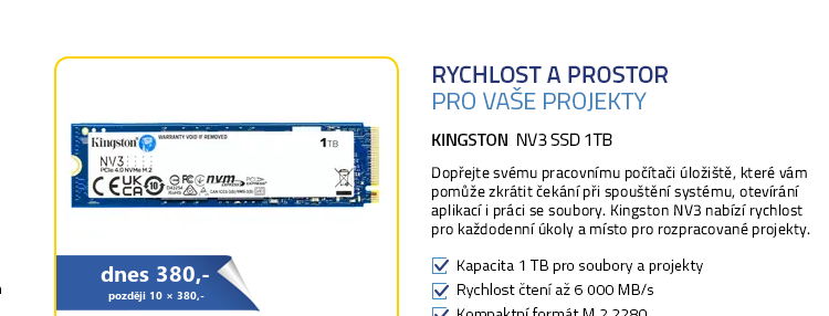 Kingston NV3 SSD 1TB