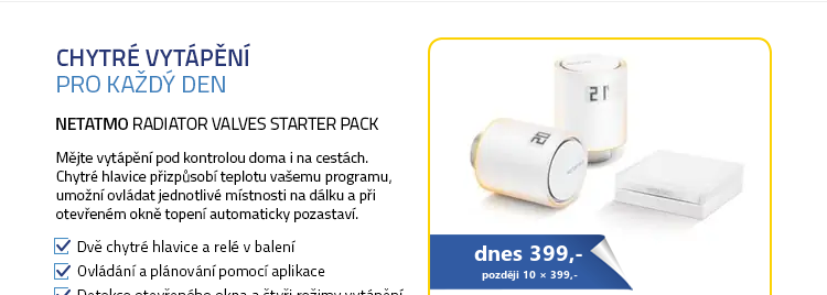 Netatmo Radiator Valves starter pack