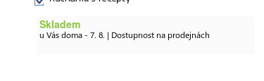 Skladovost