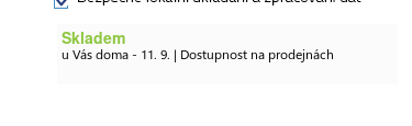 Skladovost