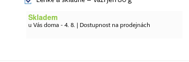 Skladovost