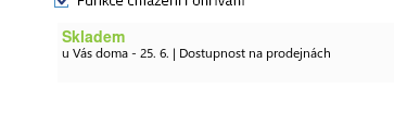 Skladovost